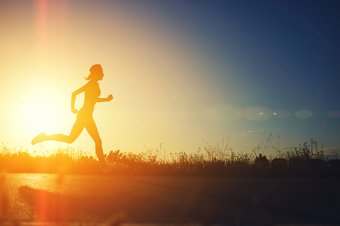 Gesundes Rennen  Bildtapete