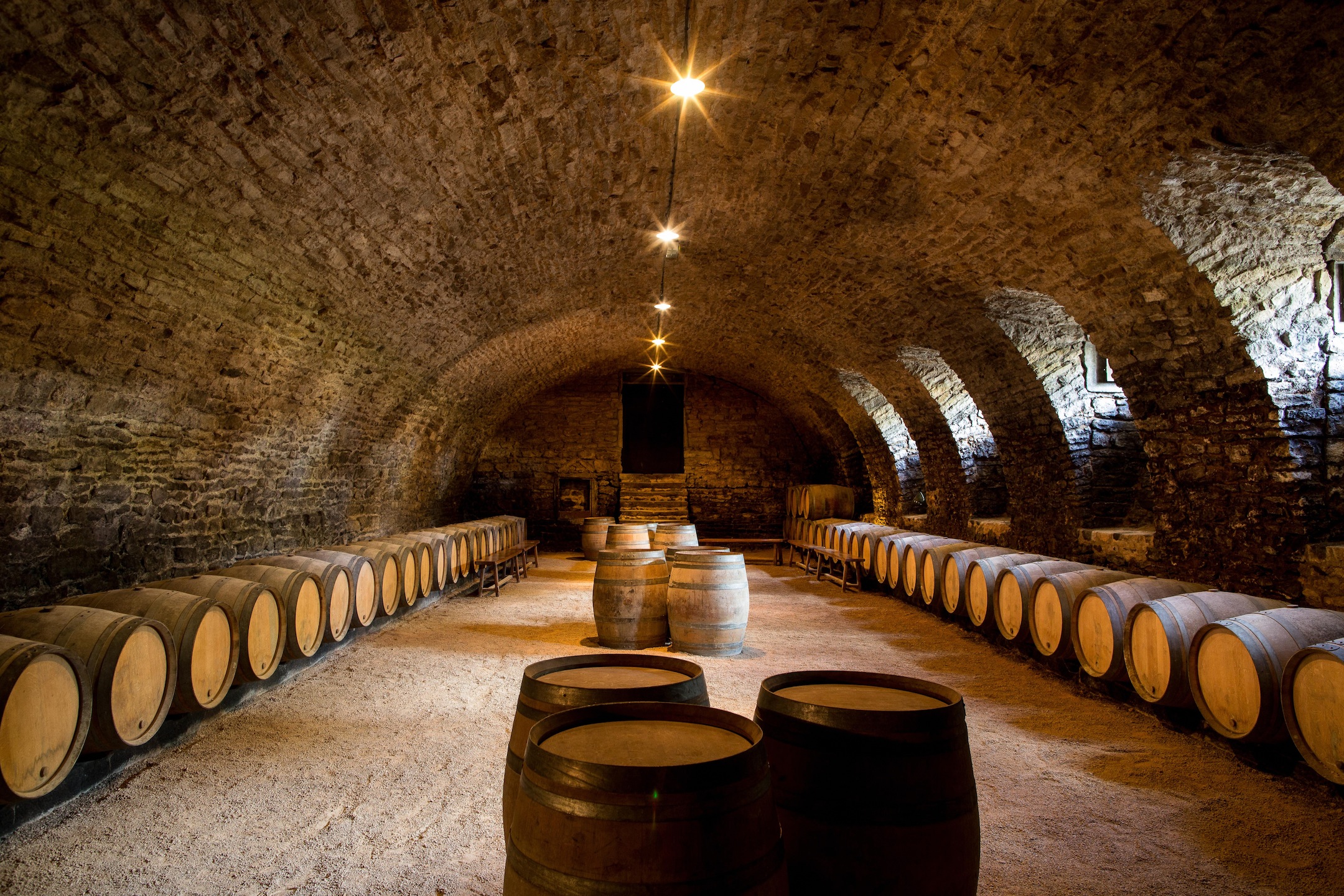 Weinkeller Fototapete - Geklebte