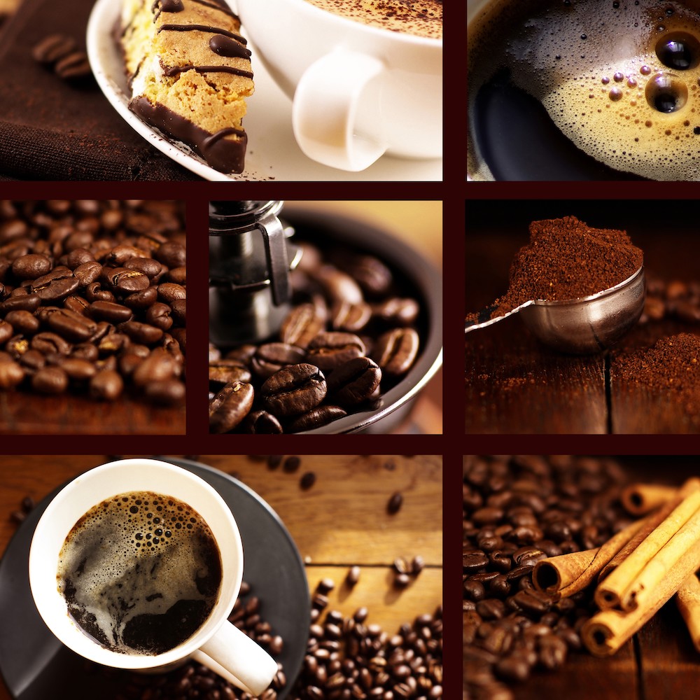 Kaffee Und Kuchen  3D Fototapete