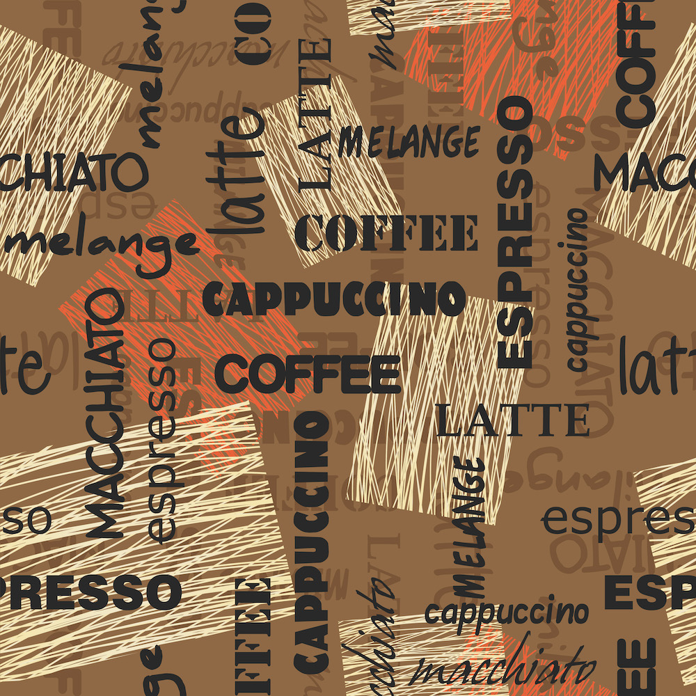 Latte mit Milch - 3D Fototapete Kaufen