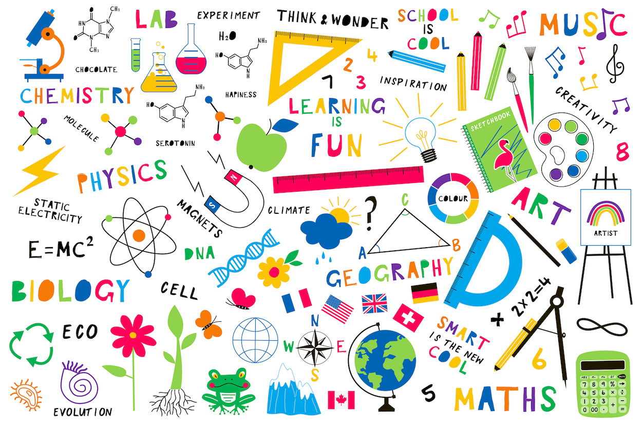 Schulmauer - Fototapete