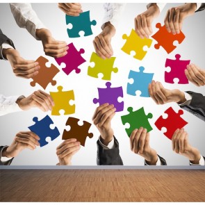 Stärker Zusammen Tapete - Geklebte