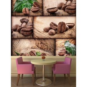 Kaffeebohnen Poster Bilder - Geklebte