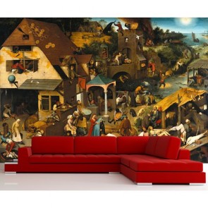 Niederländische Sprichwörter Tapete - Geklebte