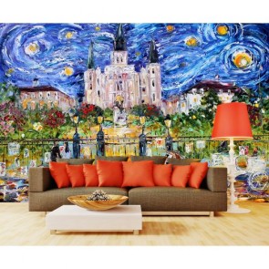 Jackson Platz Tapeten 3D - Geklebte