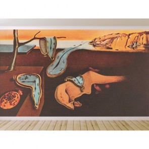 La Persistencia De La Memoria Tapete - Geklebte