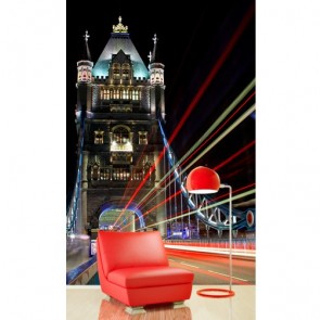 Tower Bridge  3D Tapete - Geklebte