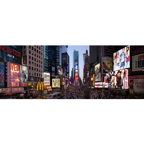 Menschenmenge auf Times Square 