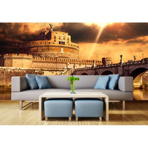 Traum Von Rom Tapete - Geklebte