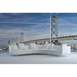 Lange Brücke  Tapeten - Geklebte