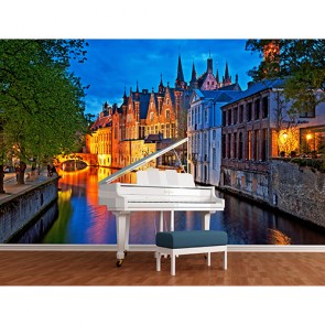 Amsterdam  Tapete - Geklebte