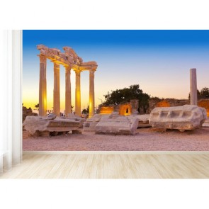 Manavgat Antalya Ruinen  3D Fototapete - Geklebte