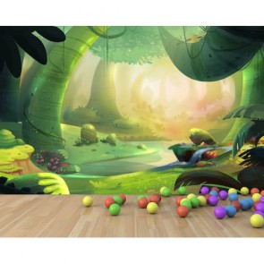 Wald Wartet Entdeckt Zu Werden  Foto Tapete - Geklebte