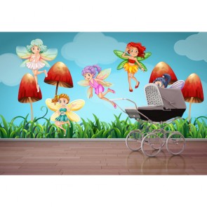 Fliegende Feen Poster Bilder - Geklebte