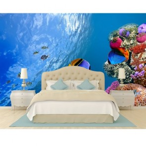 Kleine Fische  Tapeten 3D - Geklebte