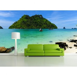 Grüne Inseln  Tapete