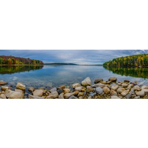 Panoramische Seelandschaft 