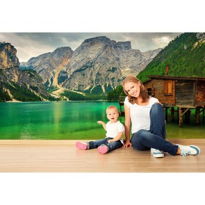 Ich Wünschte Ich Wäre Da 3D Tapete - Geklebte