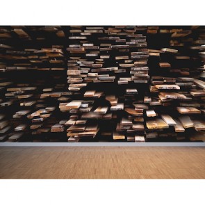 Reihenfolge Des Gehölzes  Tapete - Geklebte