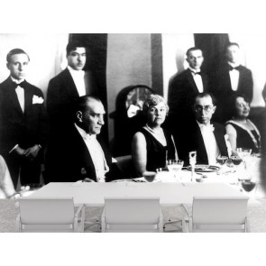 Atatürk In Einer Besprechung  Poster Bilder - Geklebte
