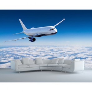 Boeing Manöver Tapeten 3D - Geklebte