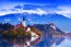 Bled See In Slovenien  Tapeten 3D - Geklebte