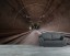 Tiefer Tunnel  Tapeten 3D - Geklebte