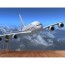 Airbus Flugzeug Modell 3D Fototapete - Geklebte