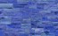 Blaue Steinwand Fototapete 3D - Geklebte