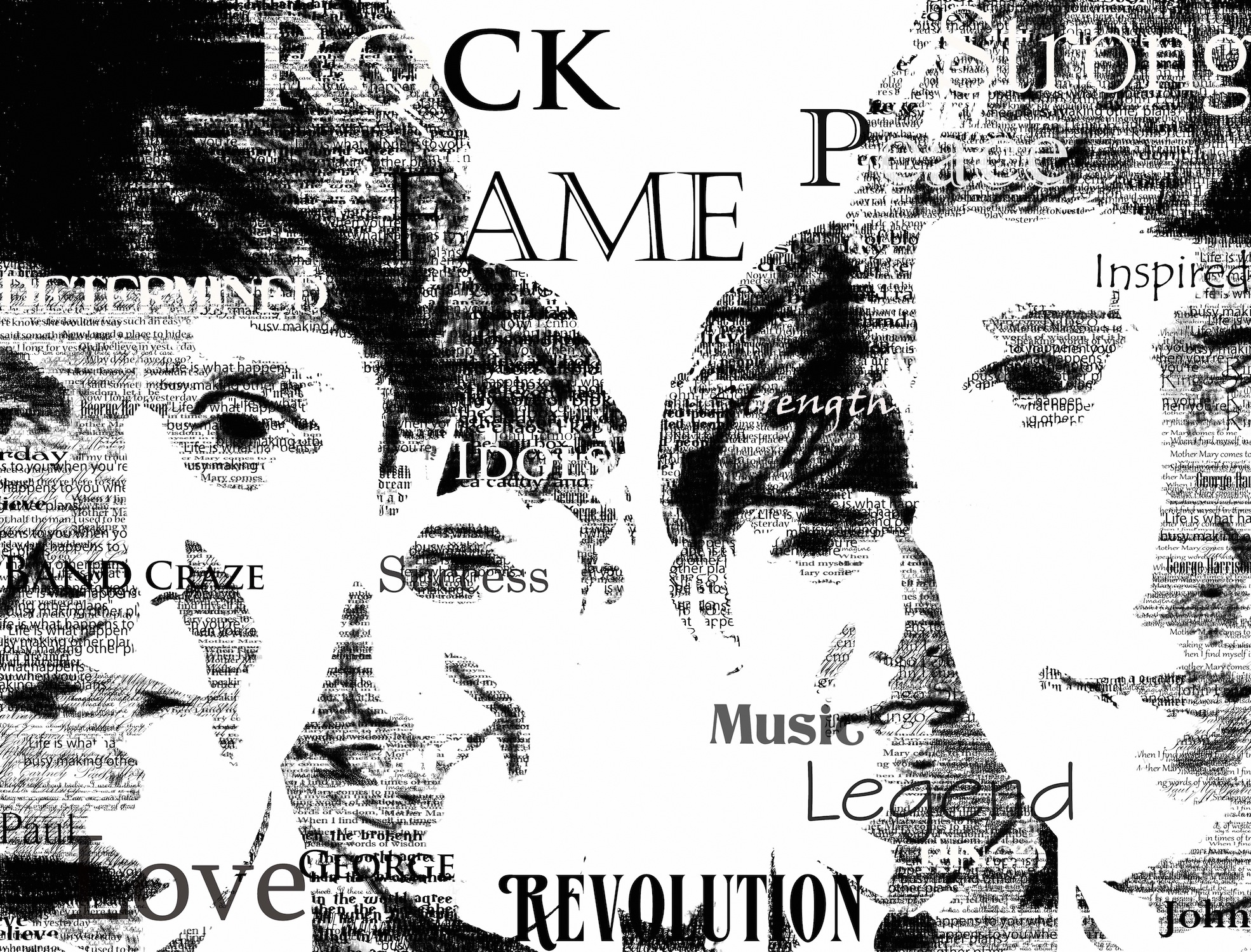 Legenden Der Musik  Foto Tapete