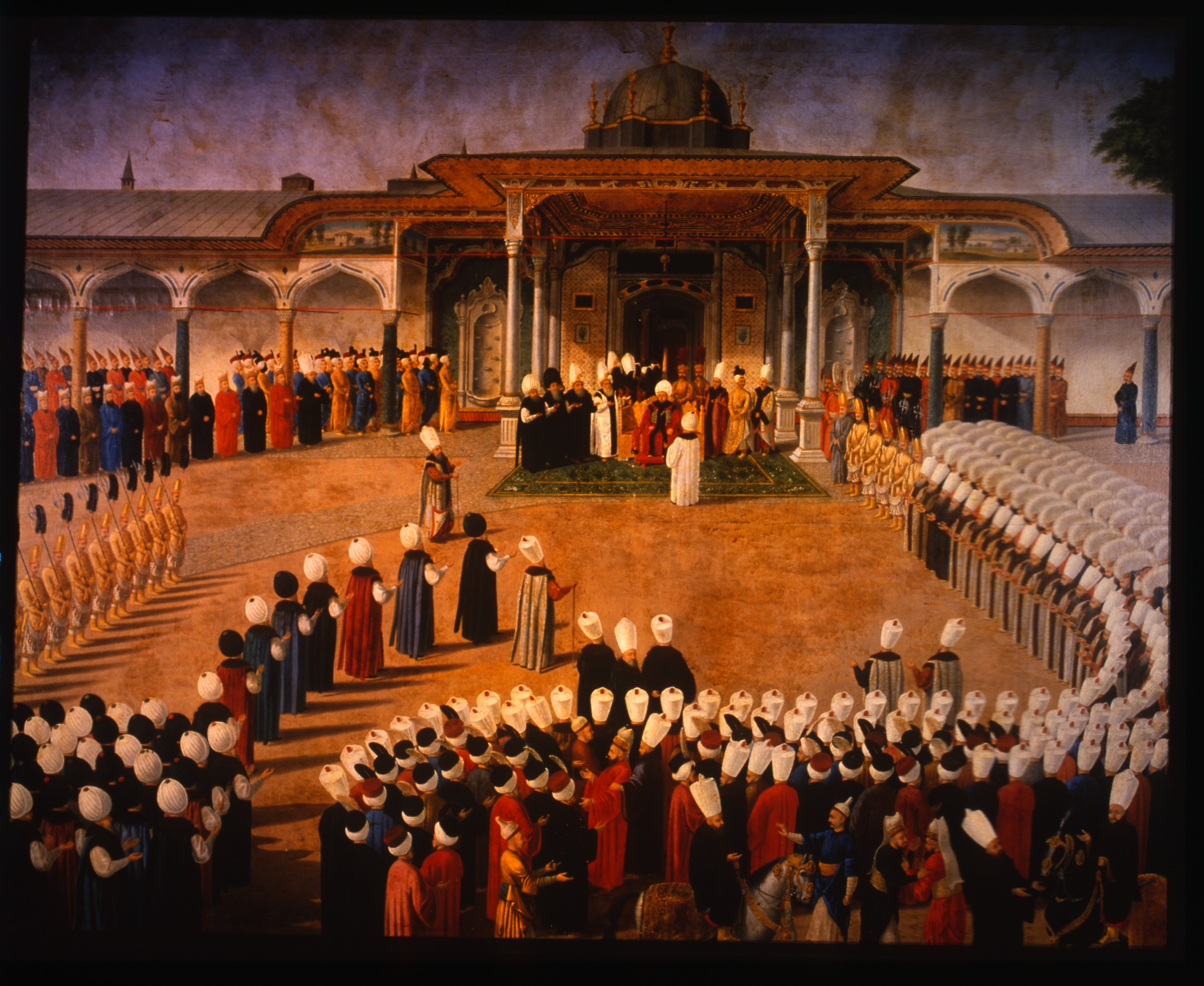 Osmanische Motive Tapeten - Geklebte