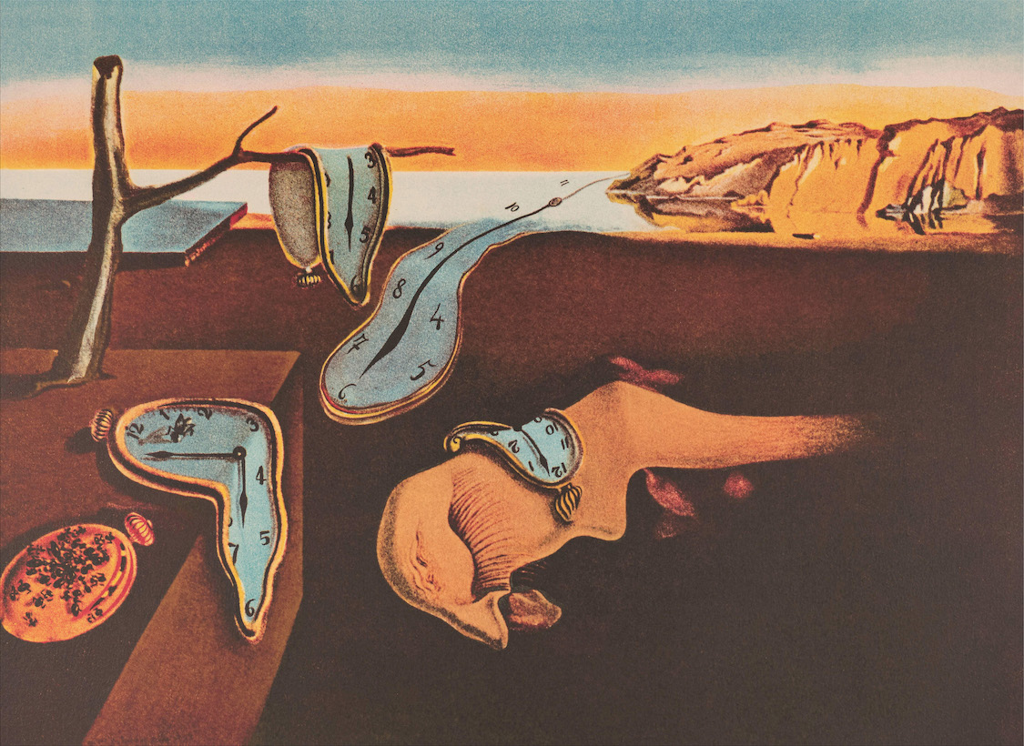 La Persistencia De La Memoria Tapete