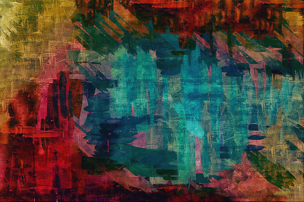 Abstrakte Kunstwerke Tapete