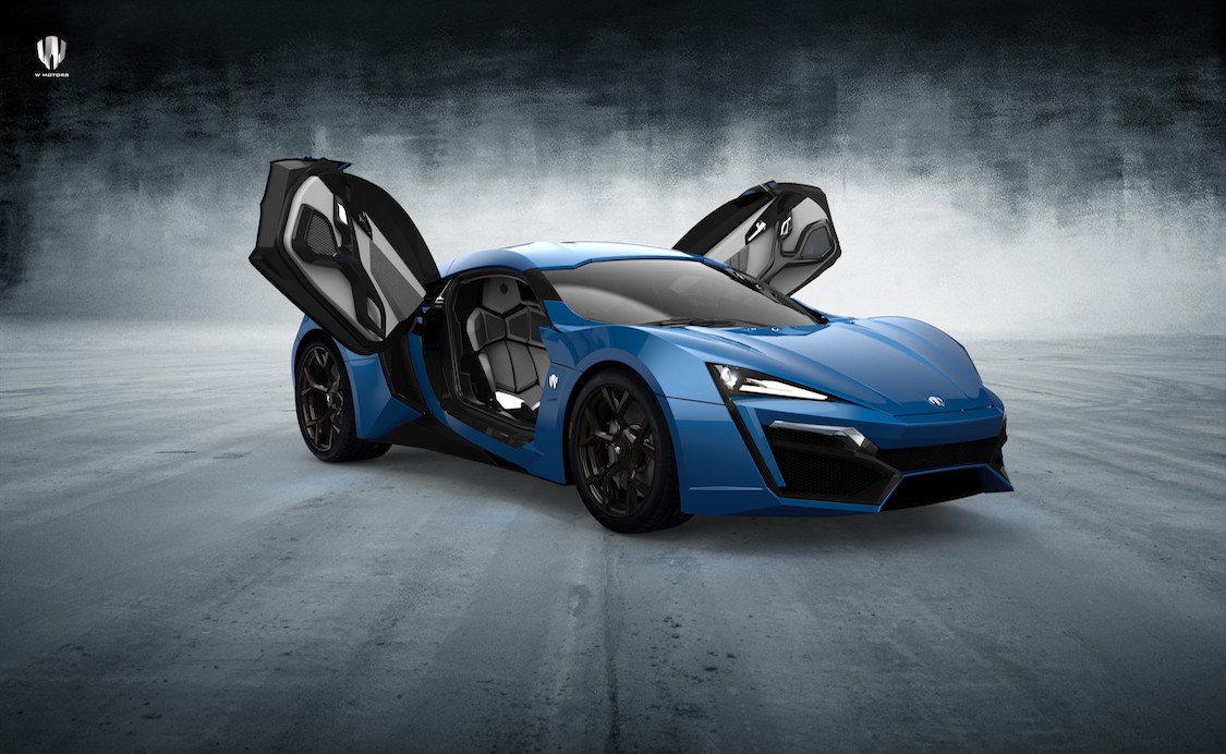 W Motor Lykan Hypersport  Foto Tapete