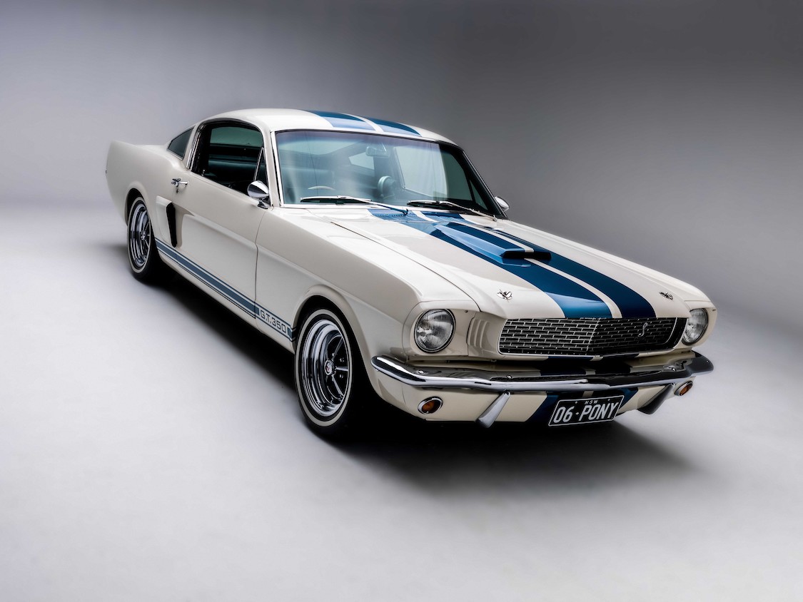 Mustang Auto  3D Fototapete