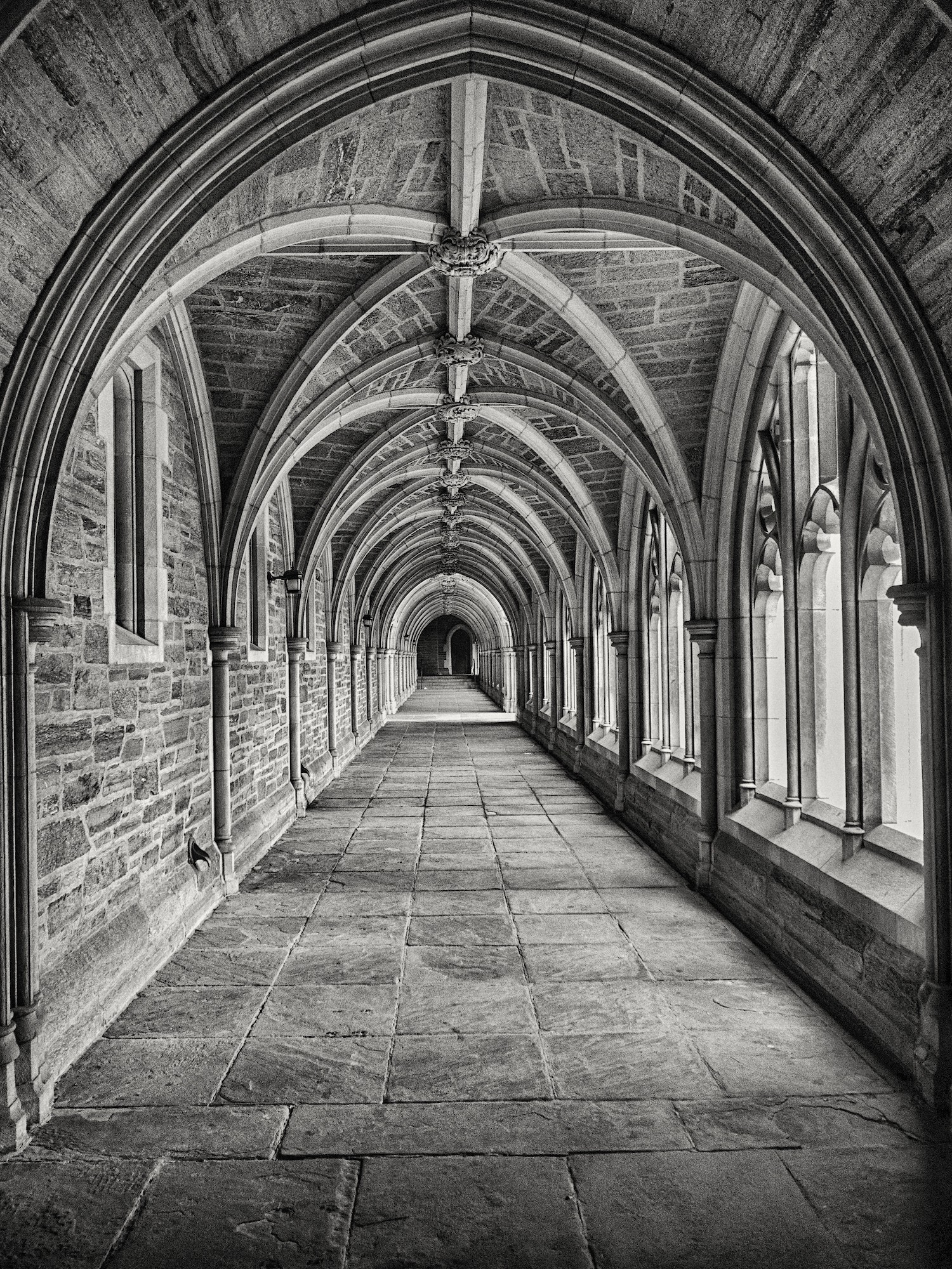 Schlossweg In Schwarzweiß  Foto Tapete