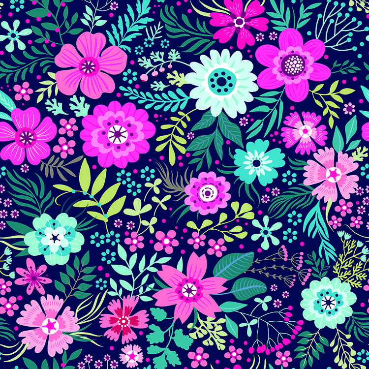 Künstliche Blumen - Bildtapete