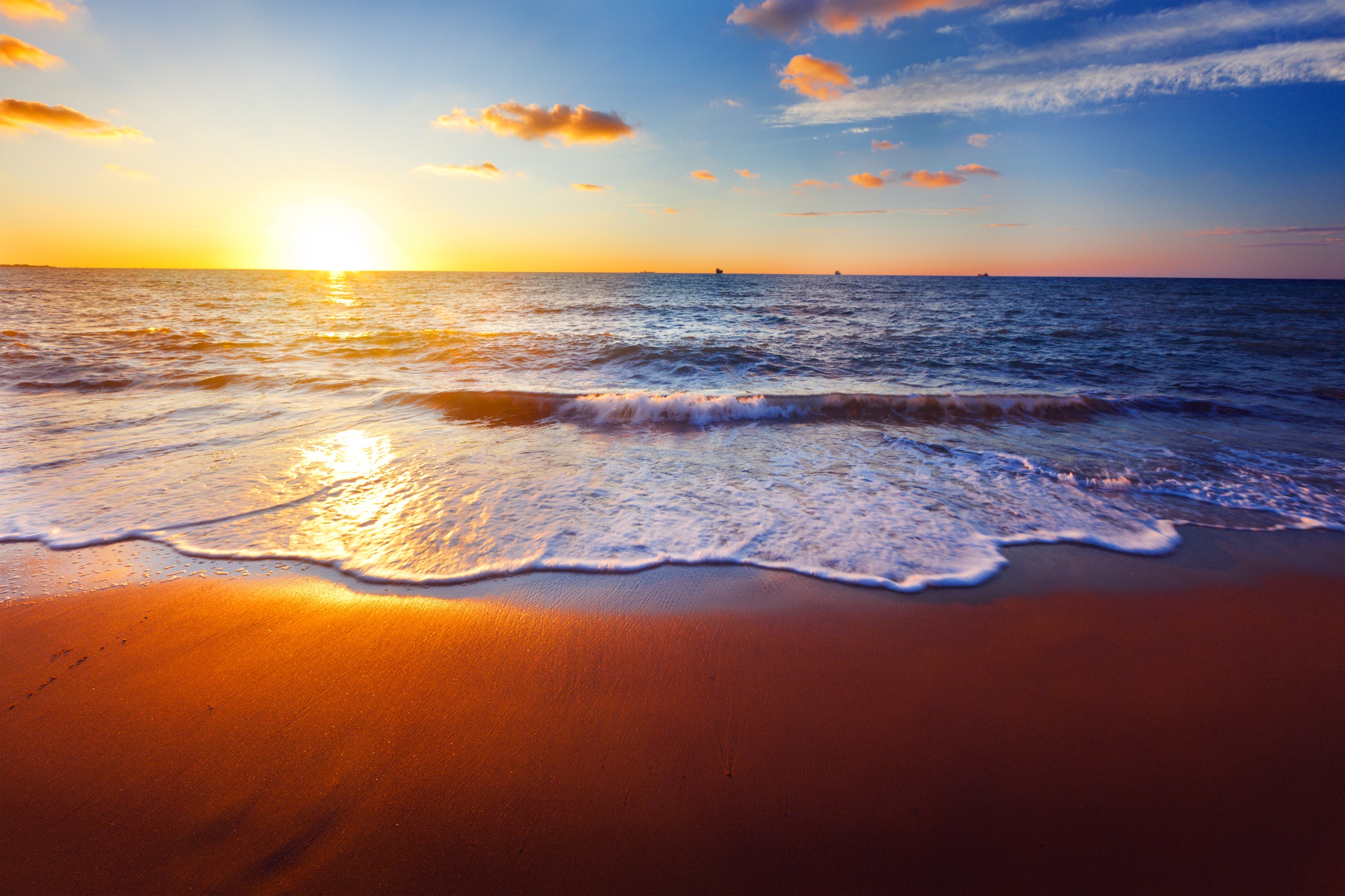 Steigende Wellen  3D Fototapete - Geklebte