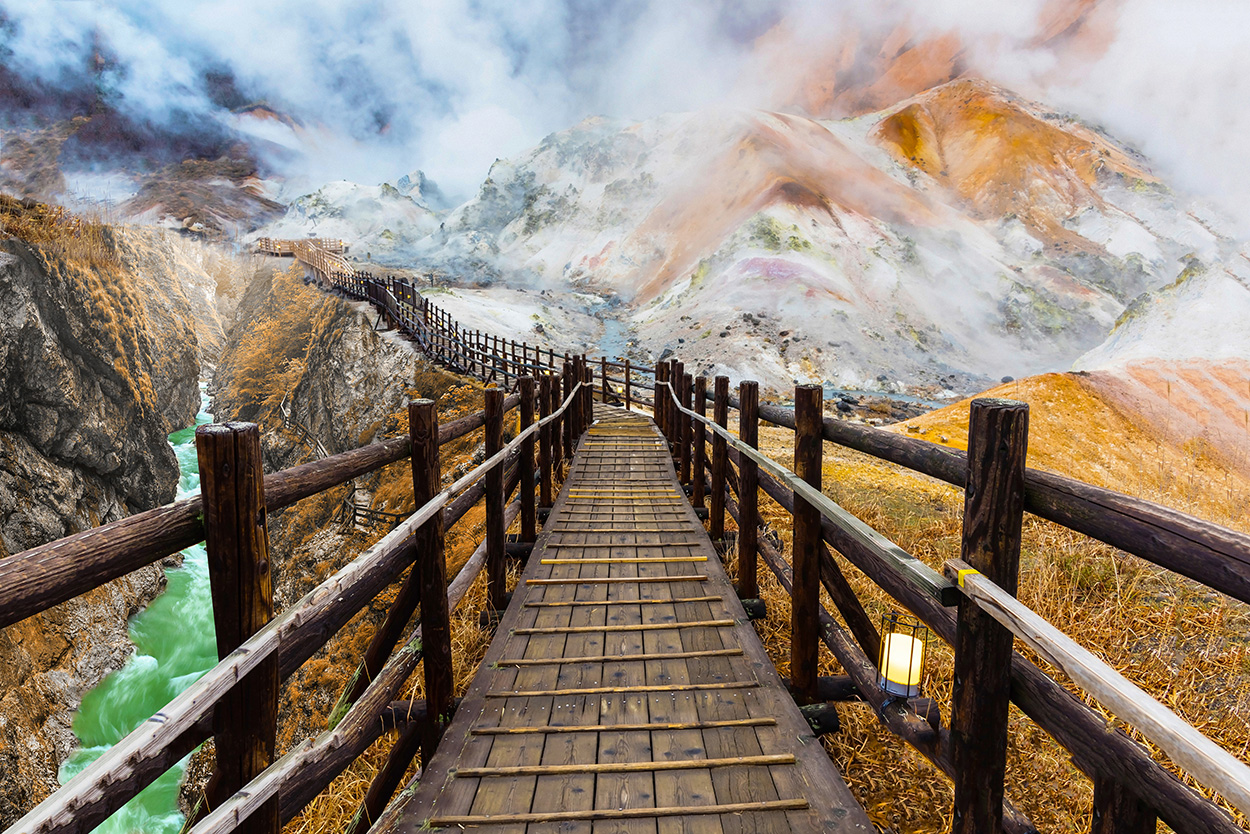 Großartige Brücke  Tapeten 3D Effekt