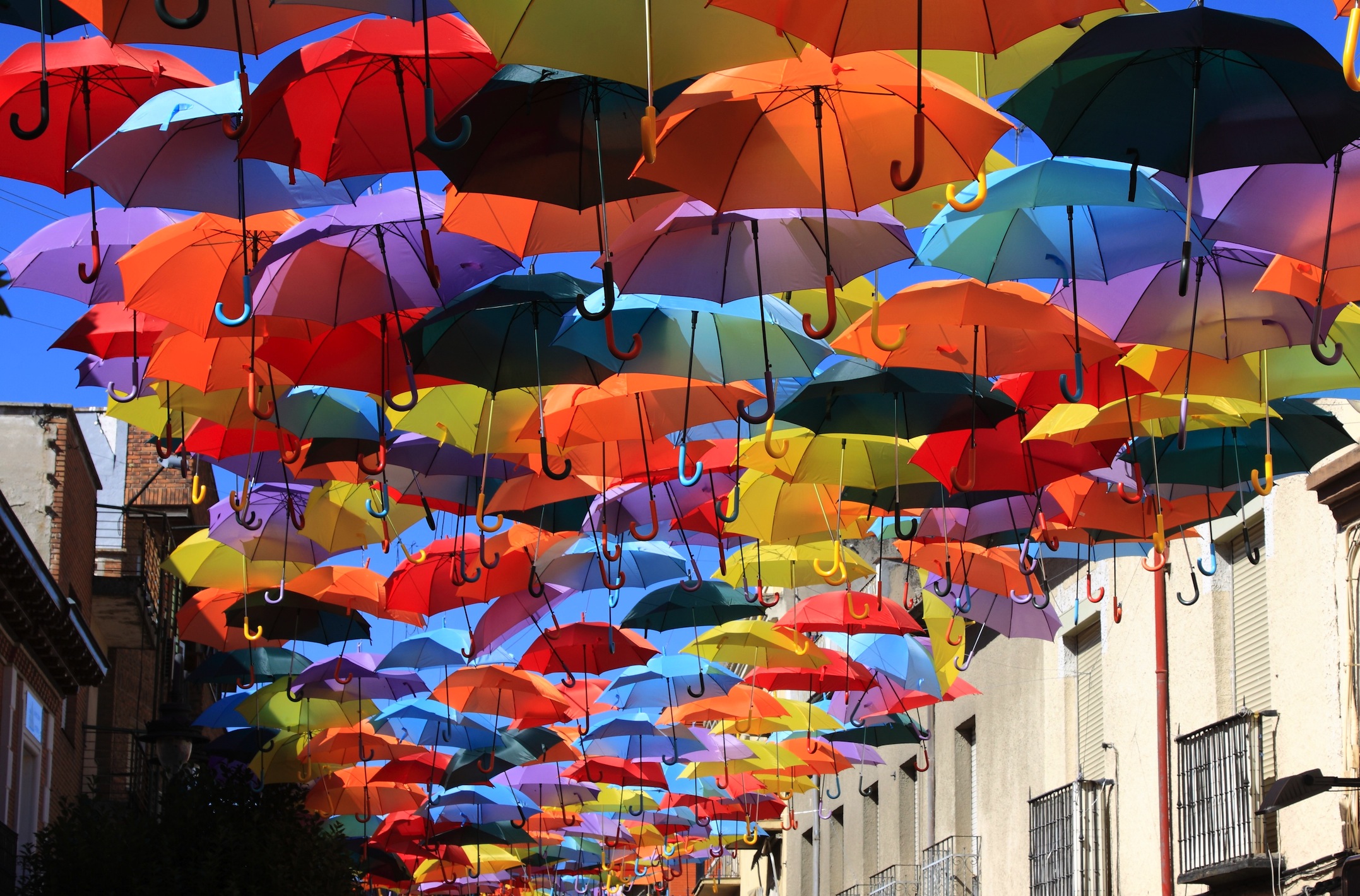 Regenschirm Regen Bildtapete