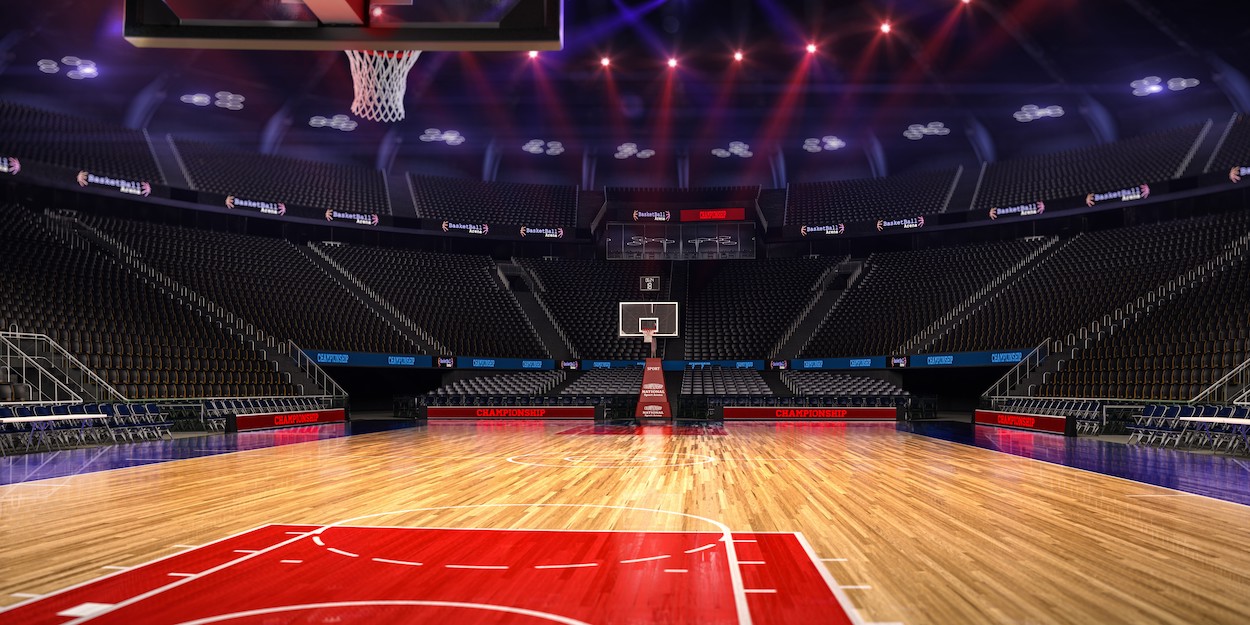 Basketball Hof 3D Tapete