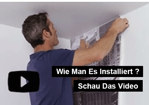 wie man die fototapeten anbringt