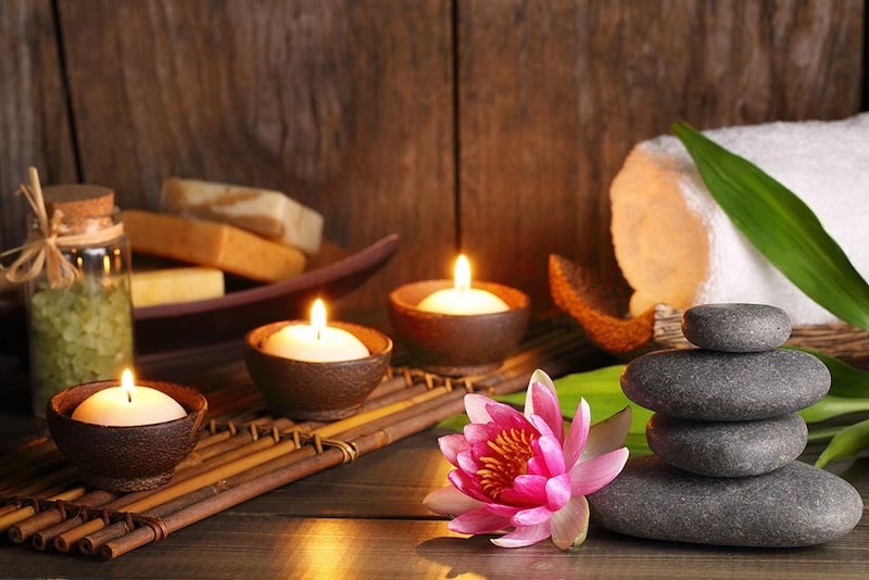 Frieden einer Massage Fototapete wallpaper mural