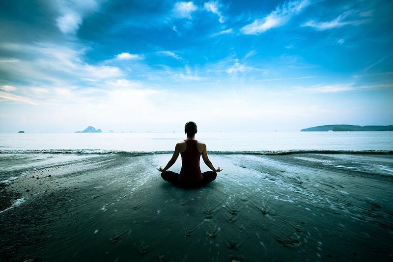 Yoga Routine Fototapete wallpaper mural