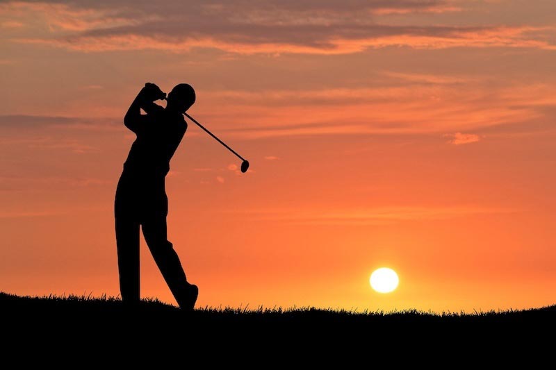 Golfers grüne Pracht Fototapete wallpaper mural