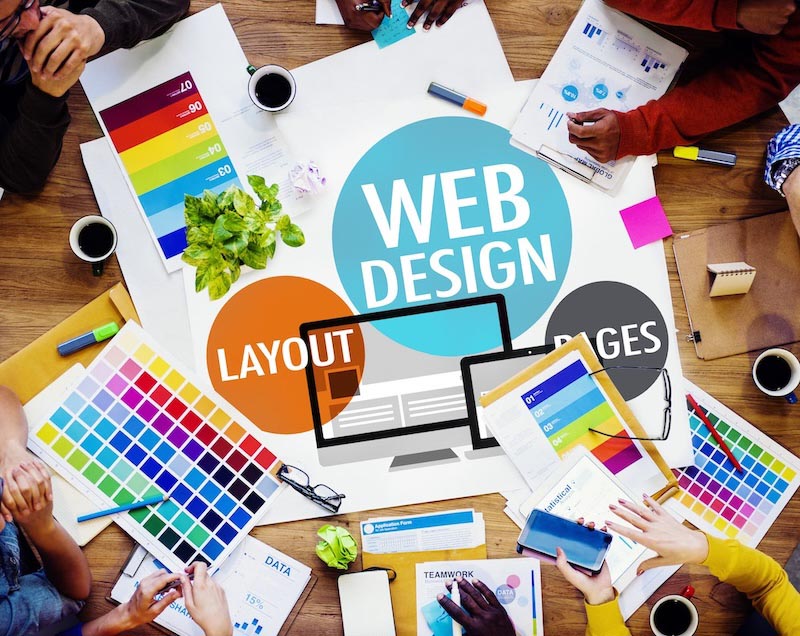 Webdesign Fototapete wallpaper mural