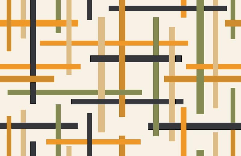 Kreuzschraffur-Geometriegitter Fototapete wallpaper mural