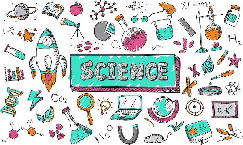 Zeitalter der Wissenschaft 2 Fototapete wallpaper mural