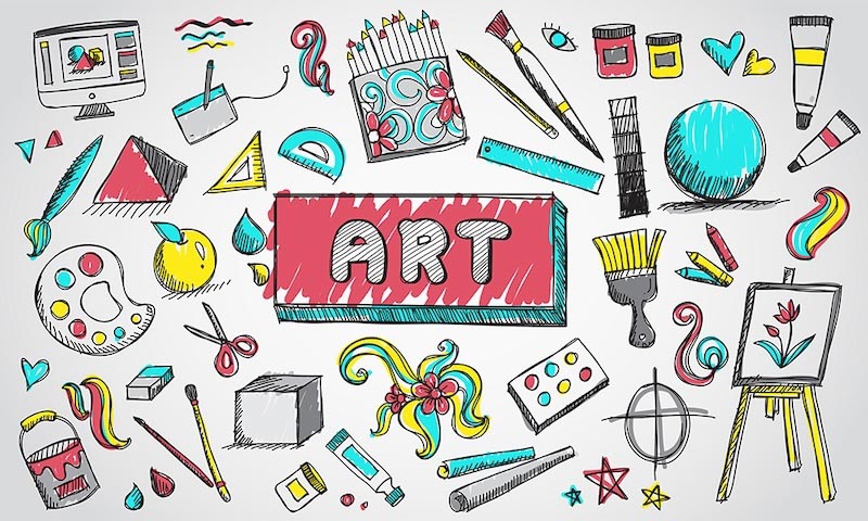 Malerei und Kunst Fototapete wallpaper mural