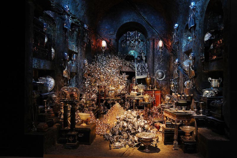 Harry Potter – Zaubererbank Fototapete wallpaper mural